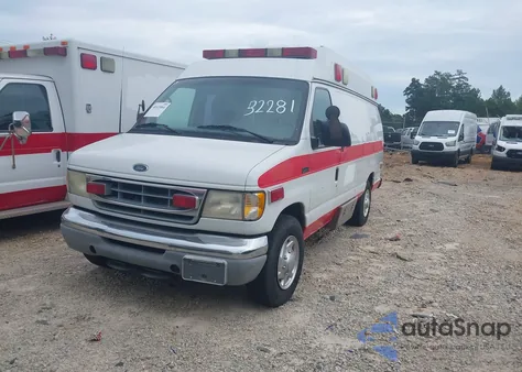 2002 Ford E-350 Super Duty Commercial/Recreational из США, поврежденный, VIN 1FDSS34F12HA32281